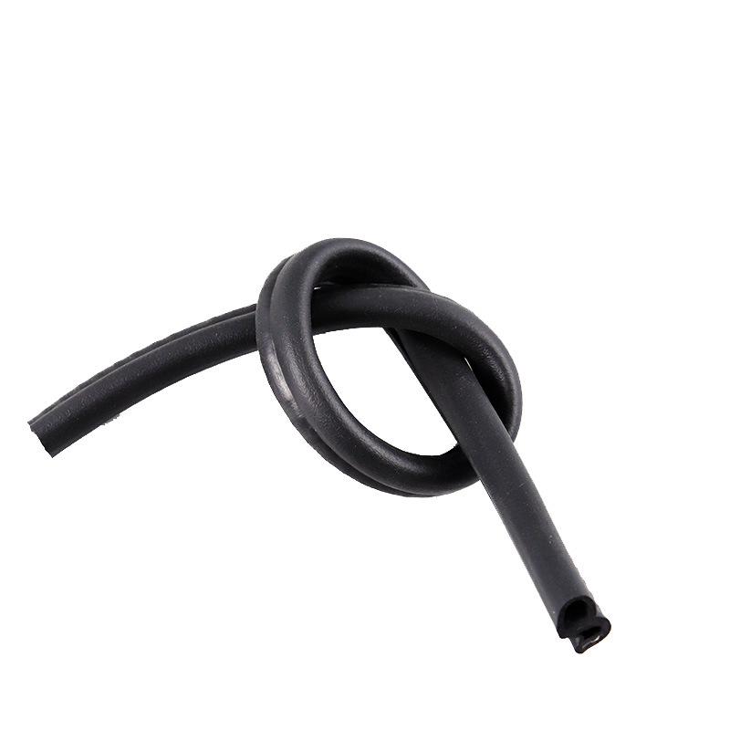 Triple Composite U-Shaped Bubble Seal EPDM Rubber for Cabinets
