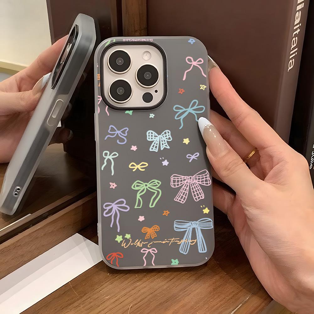 Malovaný kryt na telefon pro iPhone 15 11 13 14 pro 15 16 Pro Max 12 13 16 Pro Roztomilý Módní Vtipný Kryt na telefon se šňůrkou Nejnovější Doporučení Top prodeje