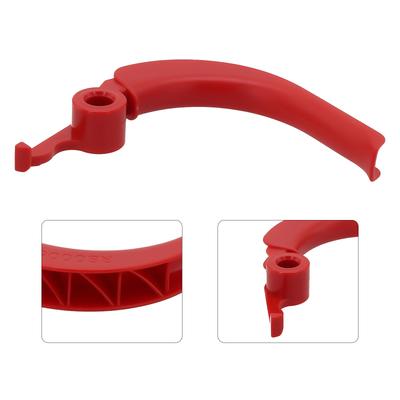 177.6*25mm Lawnmower Handle Replacement Easy To Install High Compatibility Red Color Single Piece 177.6*25mm Size