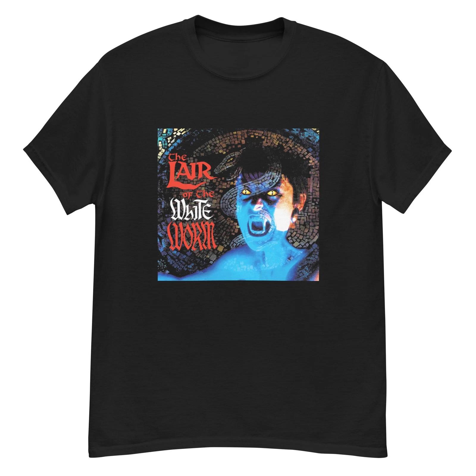 The Lair Of The White Worm cult horror film fan art t-shirt M