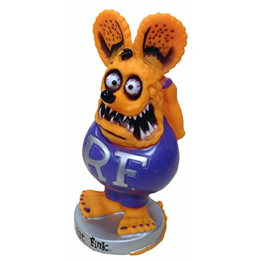 Funko Wacky Wobbler Rat Fink Bobbing Head Shaking Doll Figure Orange RF Goods