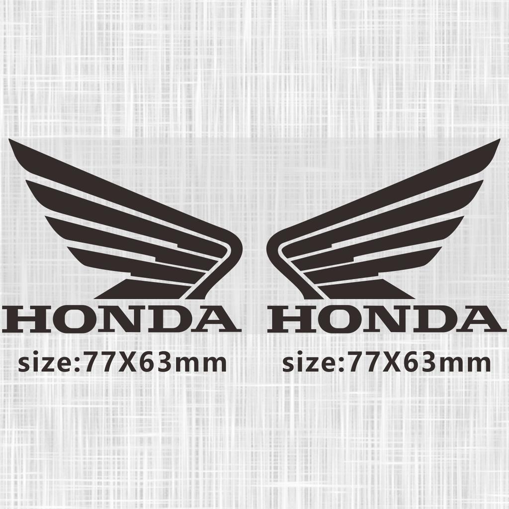 For Honda Sticker Logo Motorcycle Hemet Decal