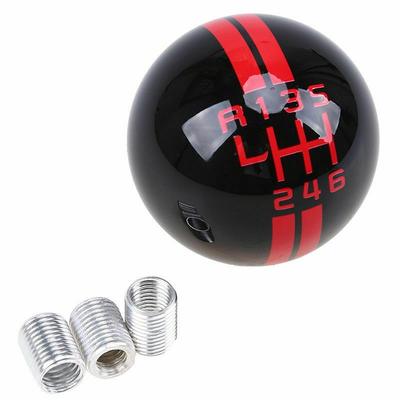 Pomello del cambio manuale a 6 marce a sfera rotonda x1 Per Ford Mustang GT500