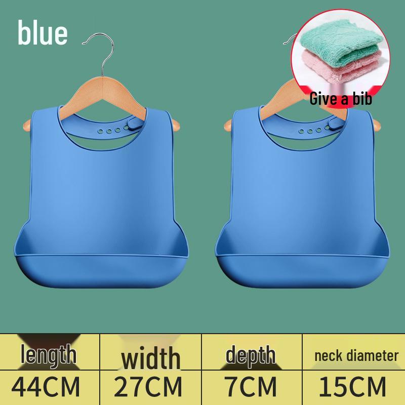 Waterproof Silicone Bib for Adults: Ideal for Elderly Mealtime