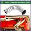 90 Degree Mandrel Exhaust Tube 2.25" OD 5.91" Length