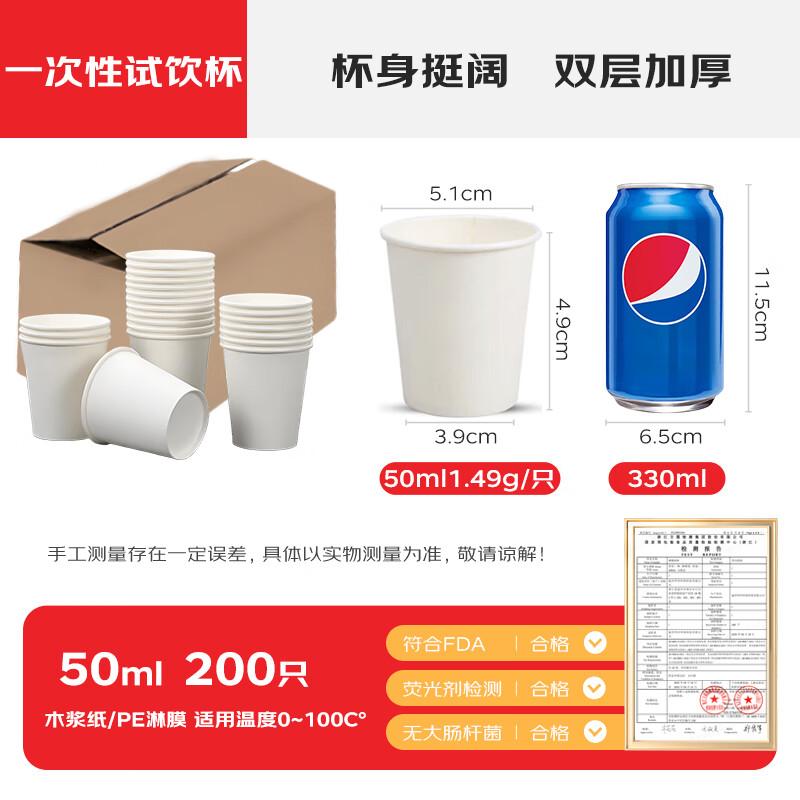 Edo Disposable Paper Cups for Hot & Cold Beverages