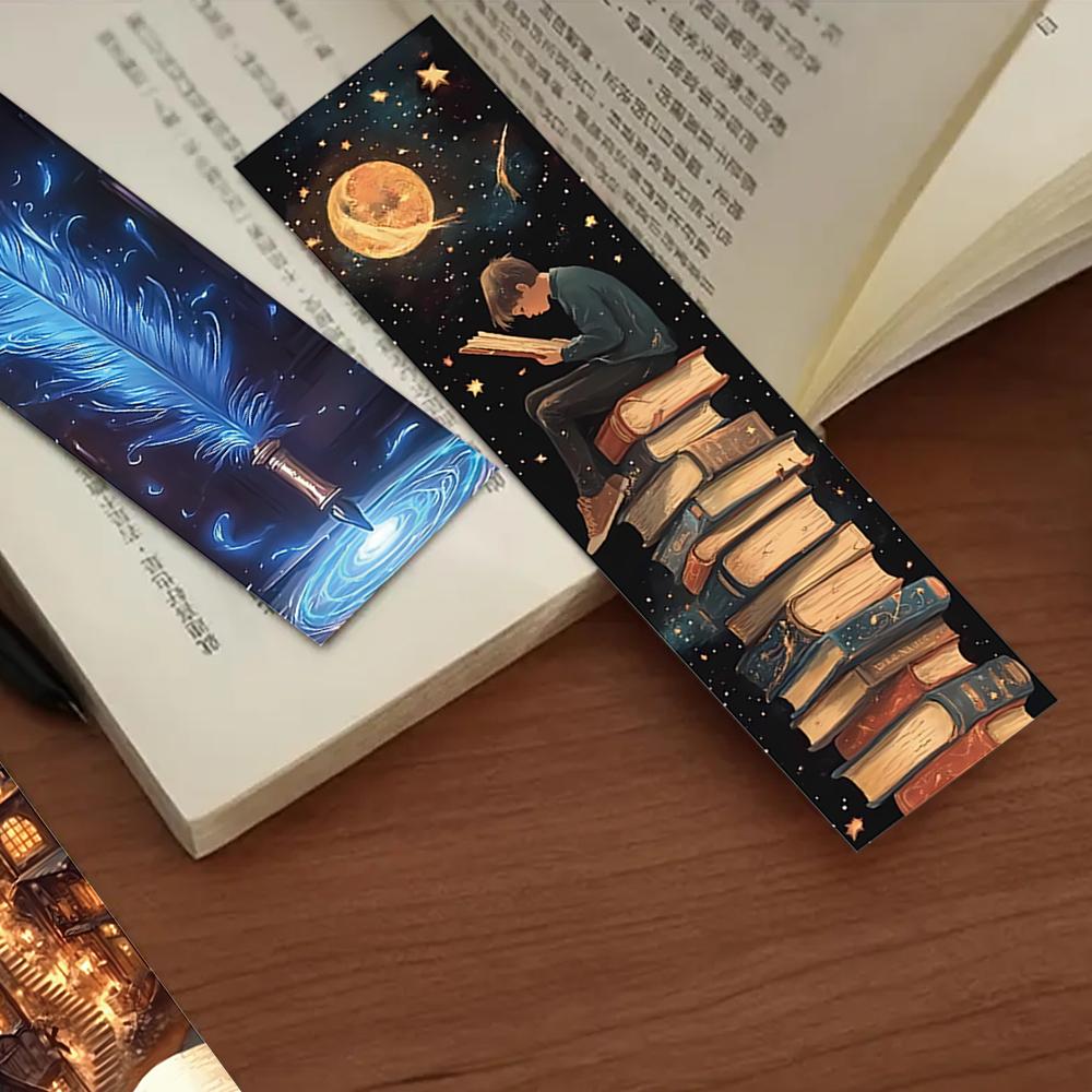 32 pièces, Marque-pages Magiques Mystères, Thèmes Magie de la Lecture, Marqueurs de Lecture DIY, Parfaits pour les Étudiants, les Enseignants et les Amoureux des Livres !