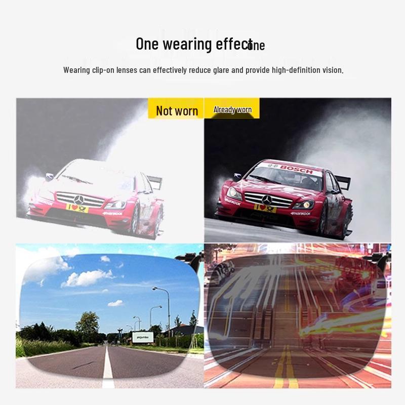 New User Offer: Ultra-Thin HD Clip-On Sunglasses for Prescription Glasses with Free Shipping!