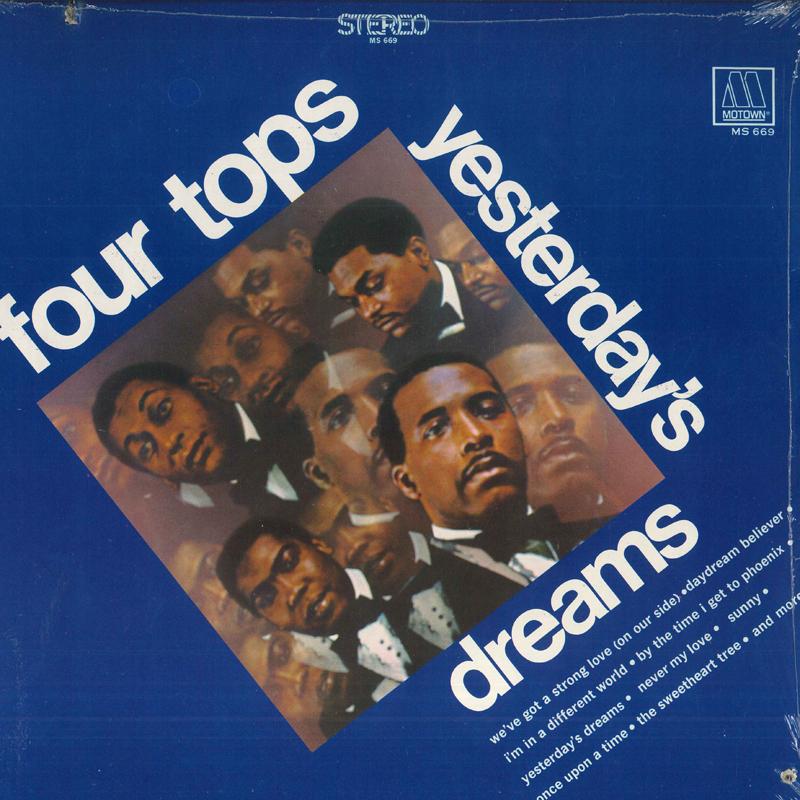 

LP Пластинка FOUR TOPS - Yesterday s Dreams MS669 MOTOWN 1968 US Соул/Фанк