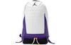 Men's Backpack Jordan Polyester Laptop Bag, Basketball Bag, Backpack Unisex Lakers Colorway/Purple & Gold