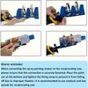 Spray Paint Shaker With Double-Fixed Belts Stainless Steel Home Supplies Spray Can Paint Mixer For Cocktails Sauces Outdoor