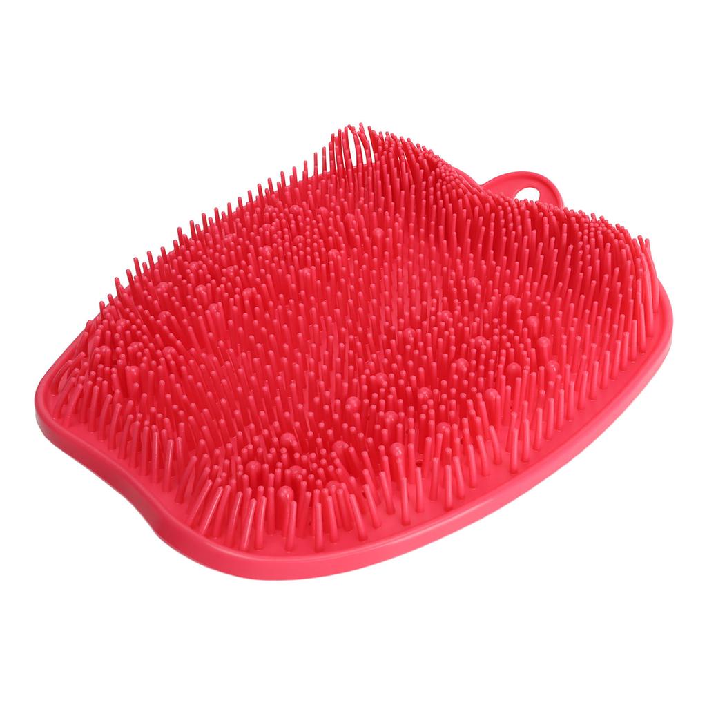 Shower Foot Scrubber Fruit Shape Anti Slip Suction Cup Soft Silicone Foot Washer for Bathing Bathroom Massage