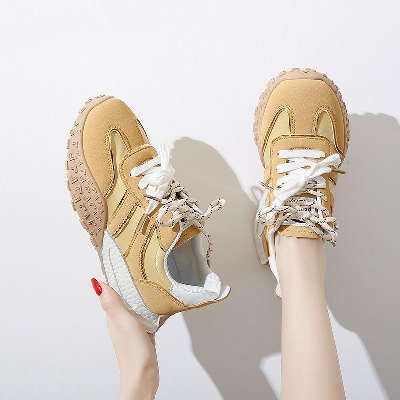 Forrest Gump Shoes Women's Platform 2025 Spring and Summer New Women's Shoes Fashion Casual Versatile Sports Moral Training Dad Shoes Tide