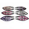 Elegant Rhinestone Plum Blossom Hair Clip for Women's Updo