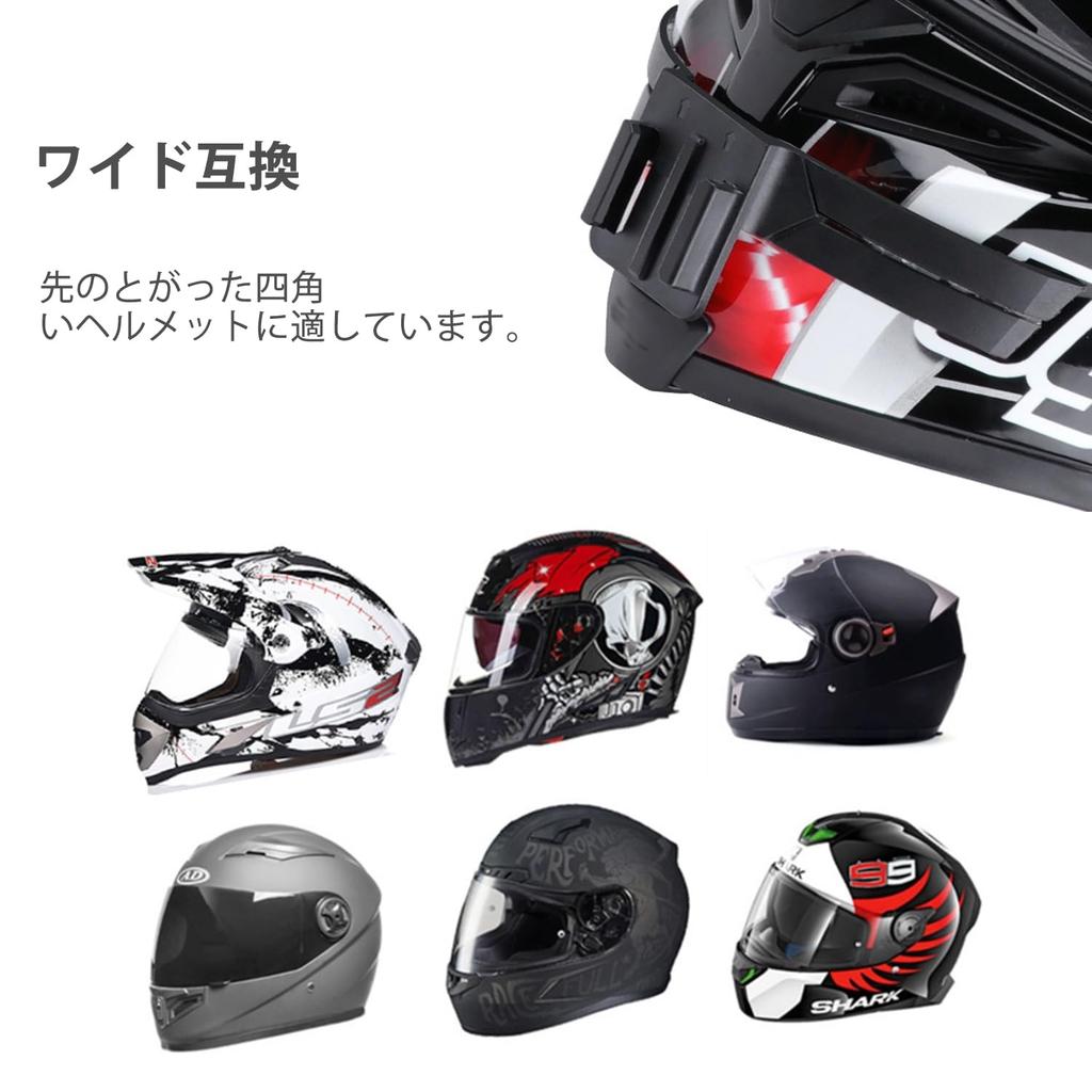 Wearable Camera Chin Motorcycle Helmet Chin Adhesive Mount Accessory for Helmet Chin Holder Compatible with GoPro Hero Osmo Insta360 Mount, GoPro,
