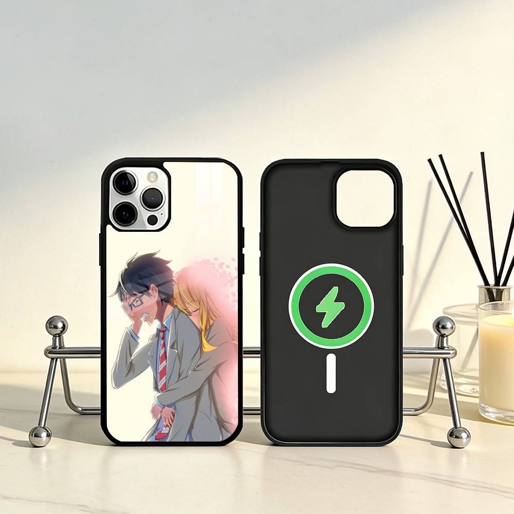 Hot Y-Your L-lie IN APRIL Comic Phone Case For iPhone17,16,15,14,13,12,11 Plus,Pro Max Magnetic For Magsafe Wireless Charging