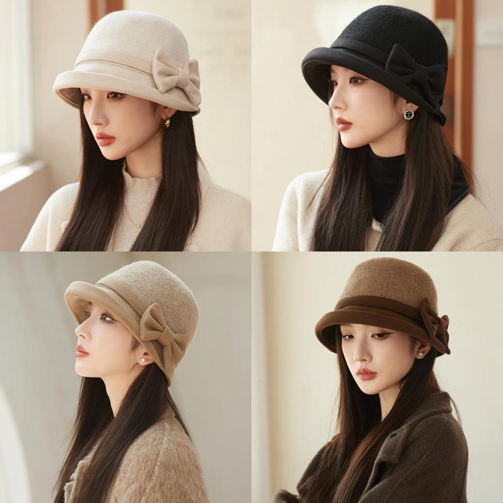 Classic Wool Fisherman Hat With Warmth For Fall And Winter Fashion Accessories