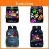 Game Design Cartoon School Bag Lightweight Backpack For Students Young