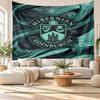 Hibernian FC Wall Tapestry, Soft Fabric Wall Hanging, Decorative Backdrop For Bedroom Home Wall Art