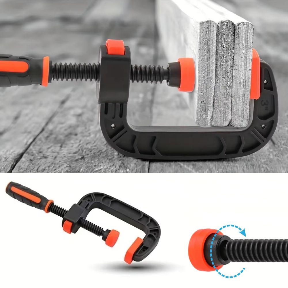 2PCS Heavy-Duty Construction Heavy-Duty Spring Clamps Quick-Grip Clamps  Woodworking Projects