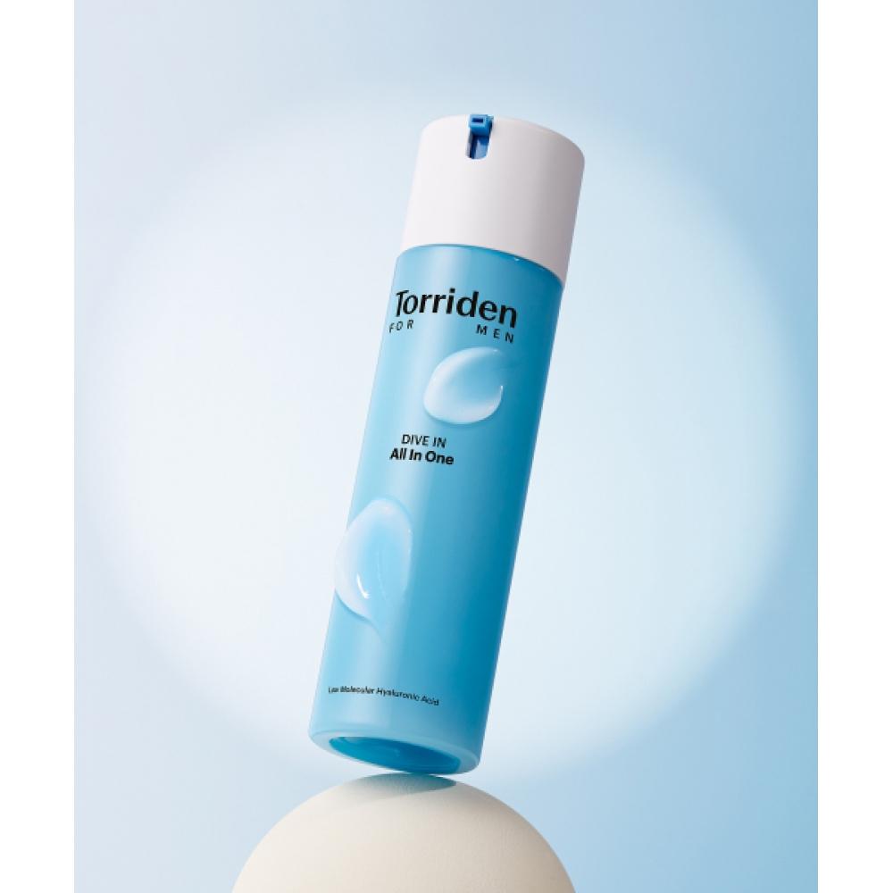 Torriden Dive In For Men Low Molecule Hyaluronic Acid All In One 200g  + Solid In Lip Essence 11ml 