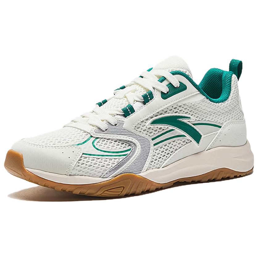 Anta Ace Lt Lightweight Retro Sports Non-Slip Breathable Low-Top Lifestyle Shoes Kids sneakers White Green 922628851-1