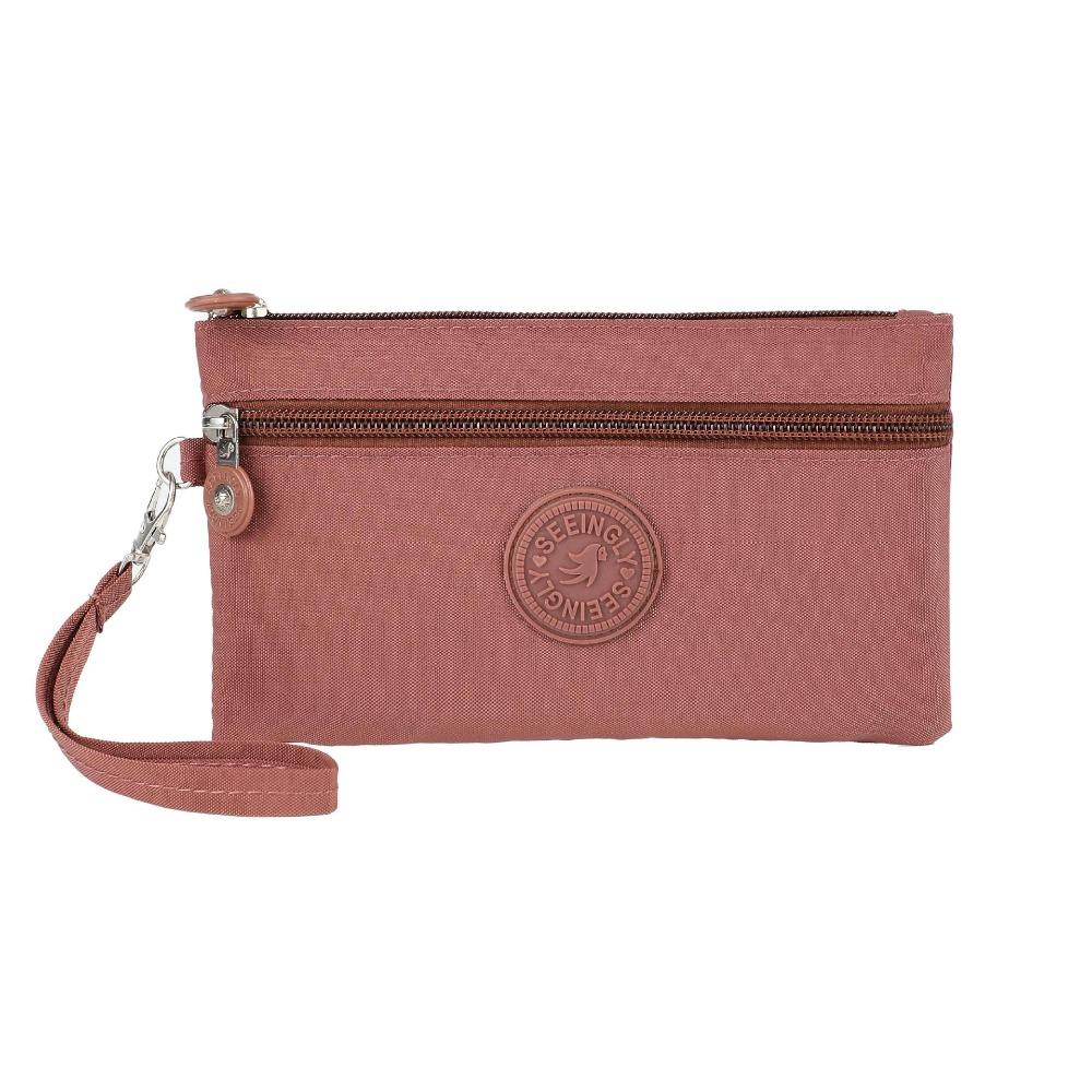 New Waterproof Women Wallet Durable Portable Coin Purse Wear-resistant Nylon Zipper Clutch Ladies