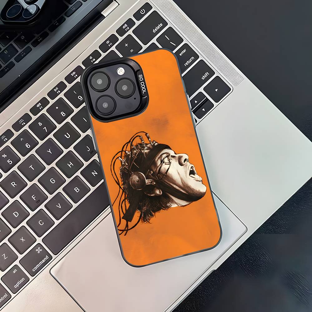 A C-Clockwork O-Orange Phone Case For iPhone 17,16,15,14,13,12,11,Pro,XS,Max,Plus,Mini,SE4,E Black Matte Shockproof Cover iPhone14PRO
