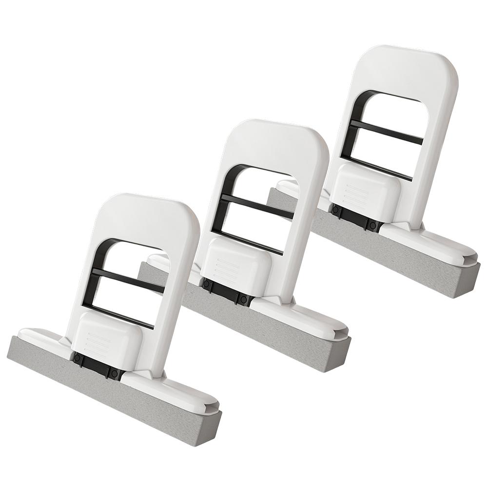 Handheld Mini Foldable Desktop Mop w/ Super Absorbent Head Sponge Cleaning Tool for Bathroom Kitchen Desktop Glass Living Room