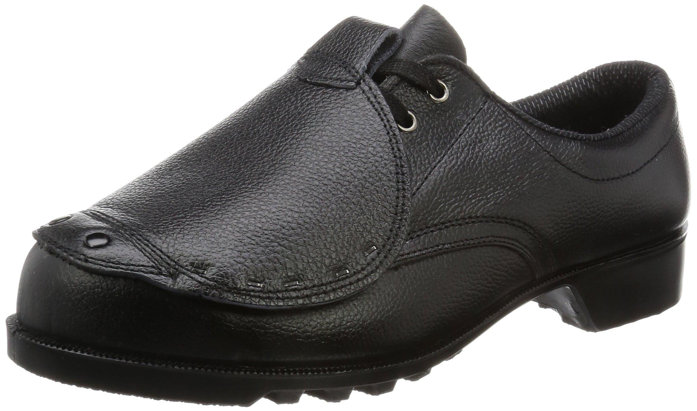 

Safety Shoes JIS Standard Short Shoes Steel Toecap Normal Work Instep Protector Included V251N Instep Professional Black 28 cm [Midori Anzen] чорний