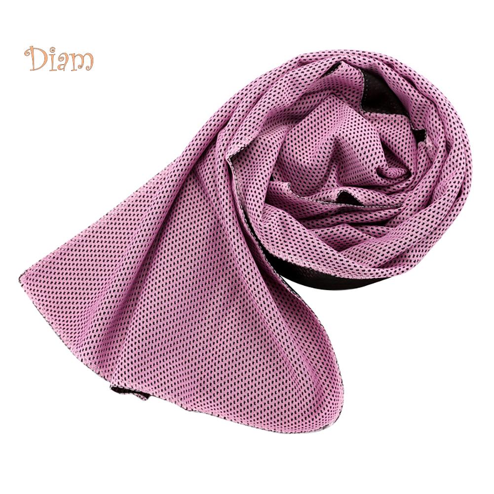NO.HS Color Sweat Absorbent Summer Outdoor Sports Running Jogging Cooling Towel Towels Wash Cloth