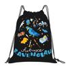 Custom H-Harryes Drawstring Bags Men Women Portable Sports Gym Sackpack Witchcraft Shopping Storage Backpacks
