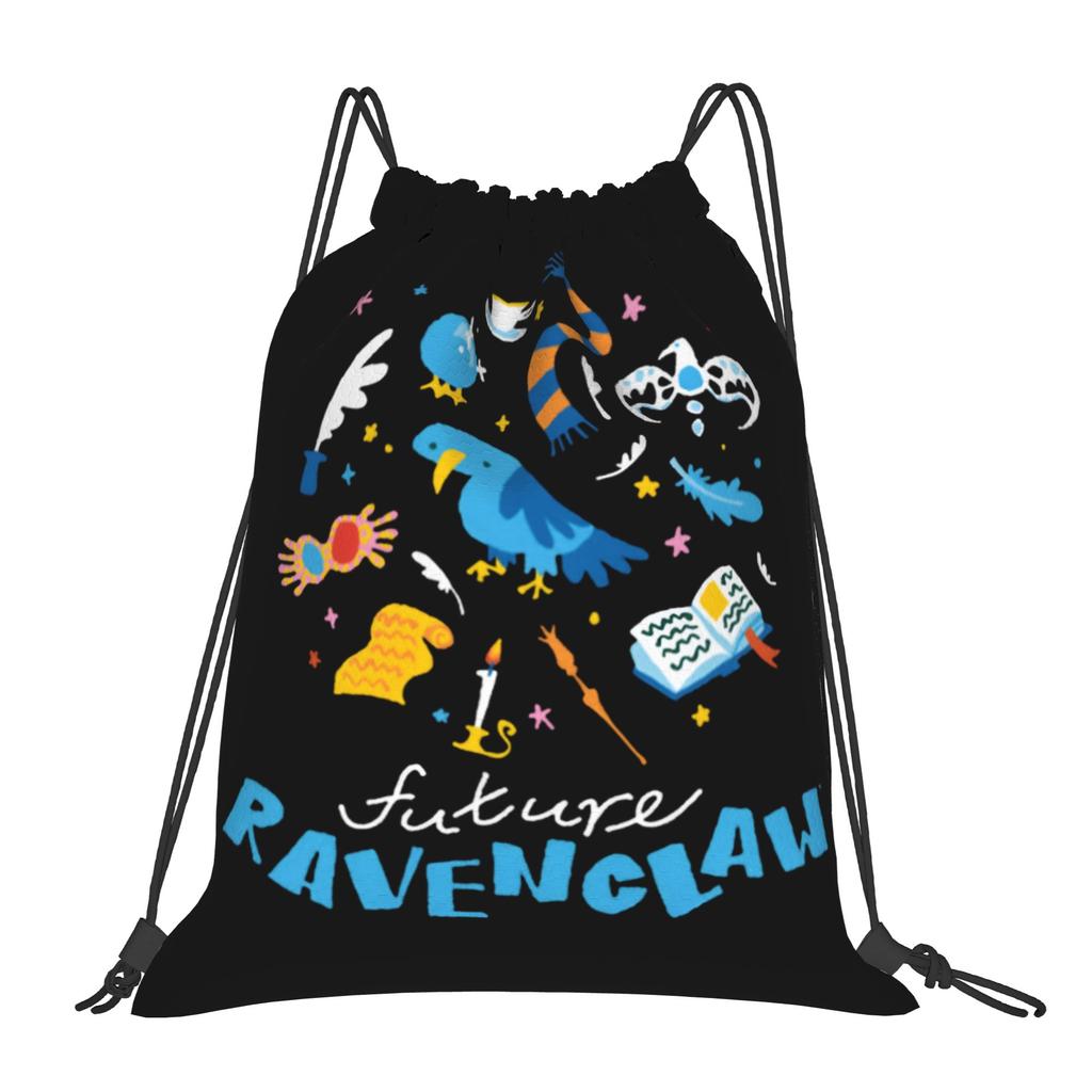 Custom H-Harryes Drawstring Bags Men Women Portable Sports Gym Sackpack Witchcraft Shopping Storage Backpacks
