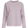 Shop   Women S baSic Slip Semi Crop Daily Long Sleeve T ShirT Pink Dai wSh 1153