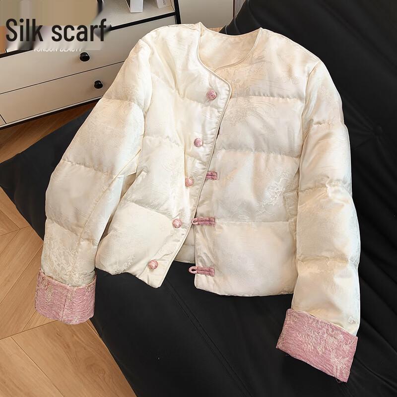 

Женская куртка Sibaishi в новом китайском стиле, 90% пух утки L