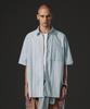 [City Leisure] Cn Oversized Short Sleeve Shirt [Cloudy Blue]