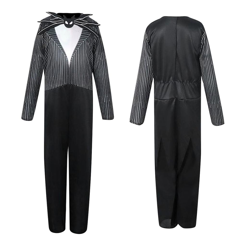 Christmas Jack Cos Suit Skeleton Jack Halloween Cosplay Stage Costume Party Performance Costume