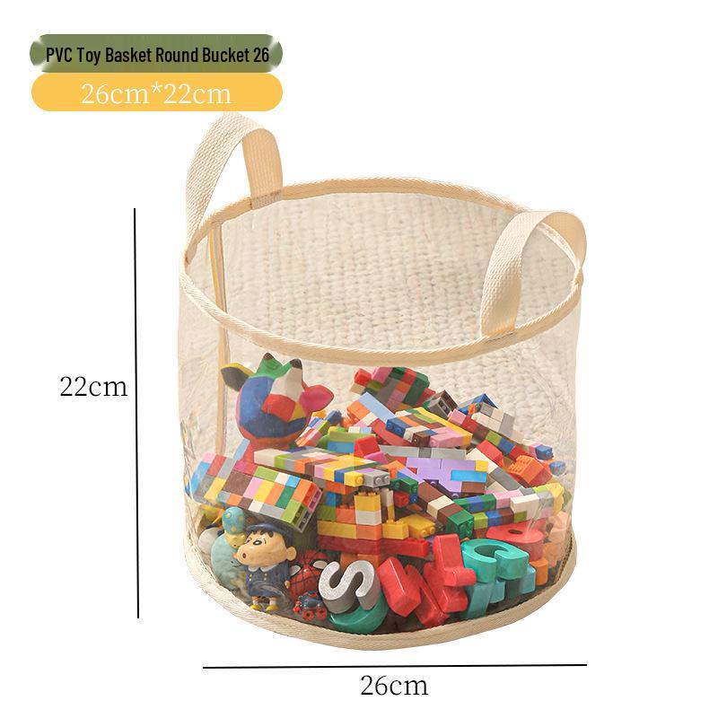 

Великий Кошик для Зберігання Дитячих Іграшок - Ідеально підходить для Плюшевих Ляльок, Конструкторів та Пральної Білизни