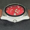 USED VINTAGE SEIKO 5 AUTOMATIC 6309A JAPAN MENS DAY/DATE RED WATCH 539-a284334-2