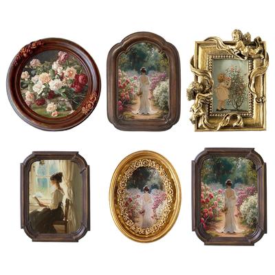 Resin Ornament Gifts for Home Decor Picture Frame Photo Frame Tabletop Display for Weddings Table Valentines Office Aunt