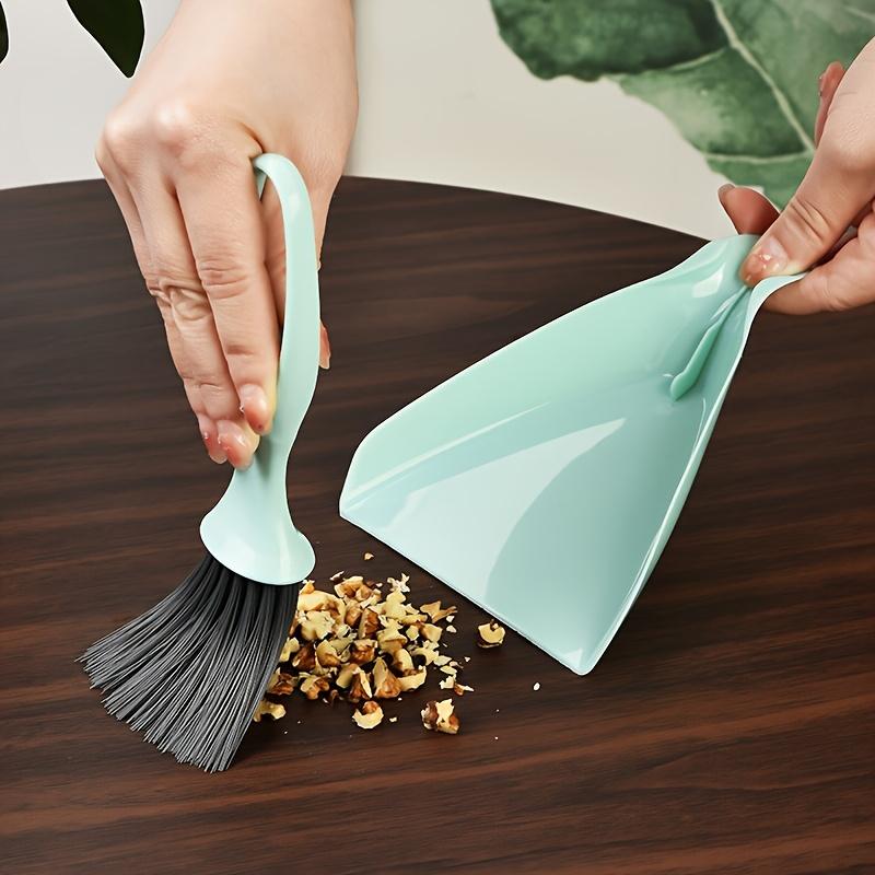Cleaning Mini Broom And Dustpan Set - For Drawer Surfaces