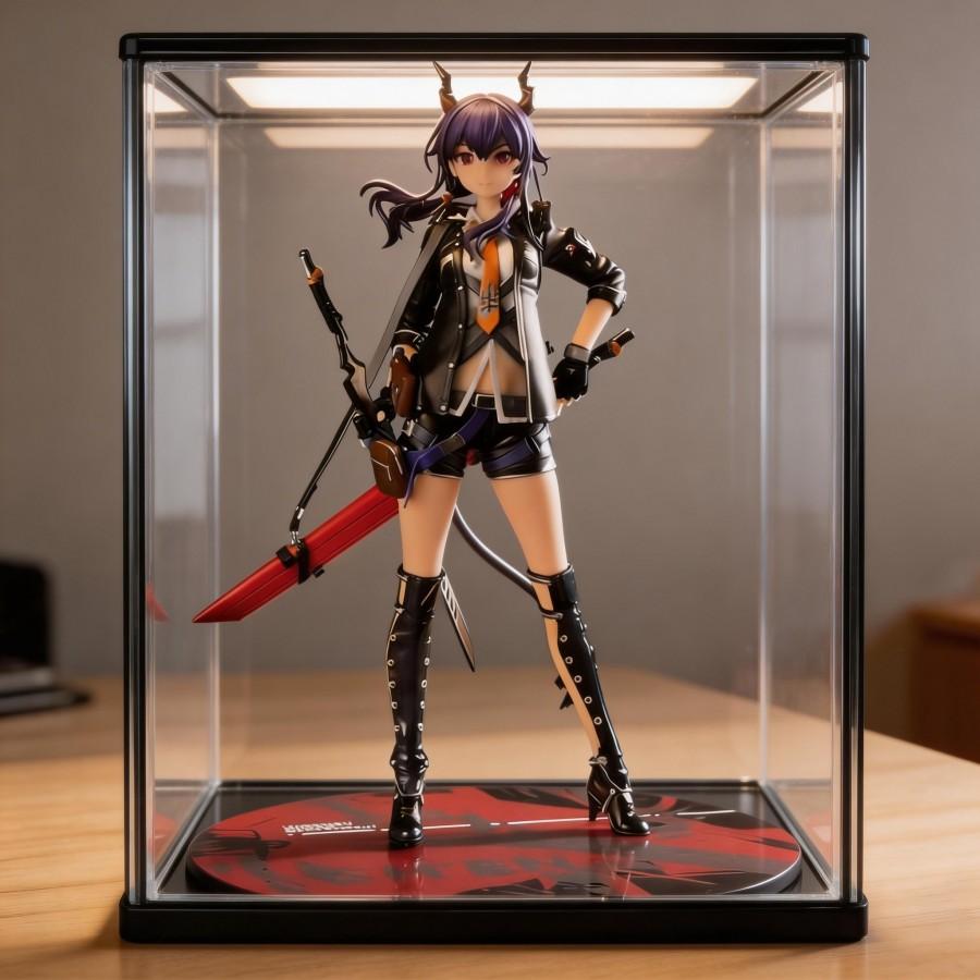 Anime Arknights Chen Action Figure Collectible Model Toy 26cm, High Quality, Detailed Craftsmanship