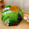 Pikmin Windproof Auto 8 Rib Folding Umbrella Portable Outdoor Parasol