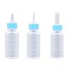 Newborns Cats and Dog Nursing Bottles with 3 Teat Shape, Plastic Bottles, Clear Scale Lines, and Removable Cap for Hand Feeding