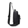 Wasserdichte Hüfttasche mit großem Fassungsvermögen für Herren – Verschleißfeste Oxford-Crossbody-Brusttasche mit Diebstahlschutz