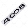 OQUP8 Auto Styling 408 508 508L 4008 5008 GT 3D ABS Klebeemblem Kofferraumemblem Kotflügelaufkleber Karosserieaufkleber für Peugeot 408 4008 508 5008
