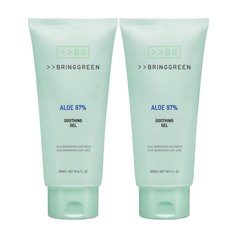 BRINGGREEN Aloe Soothing Gel 300ml + 300ml
