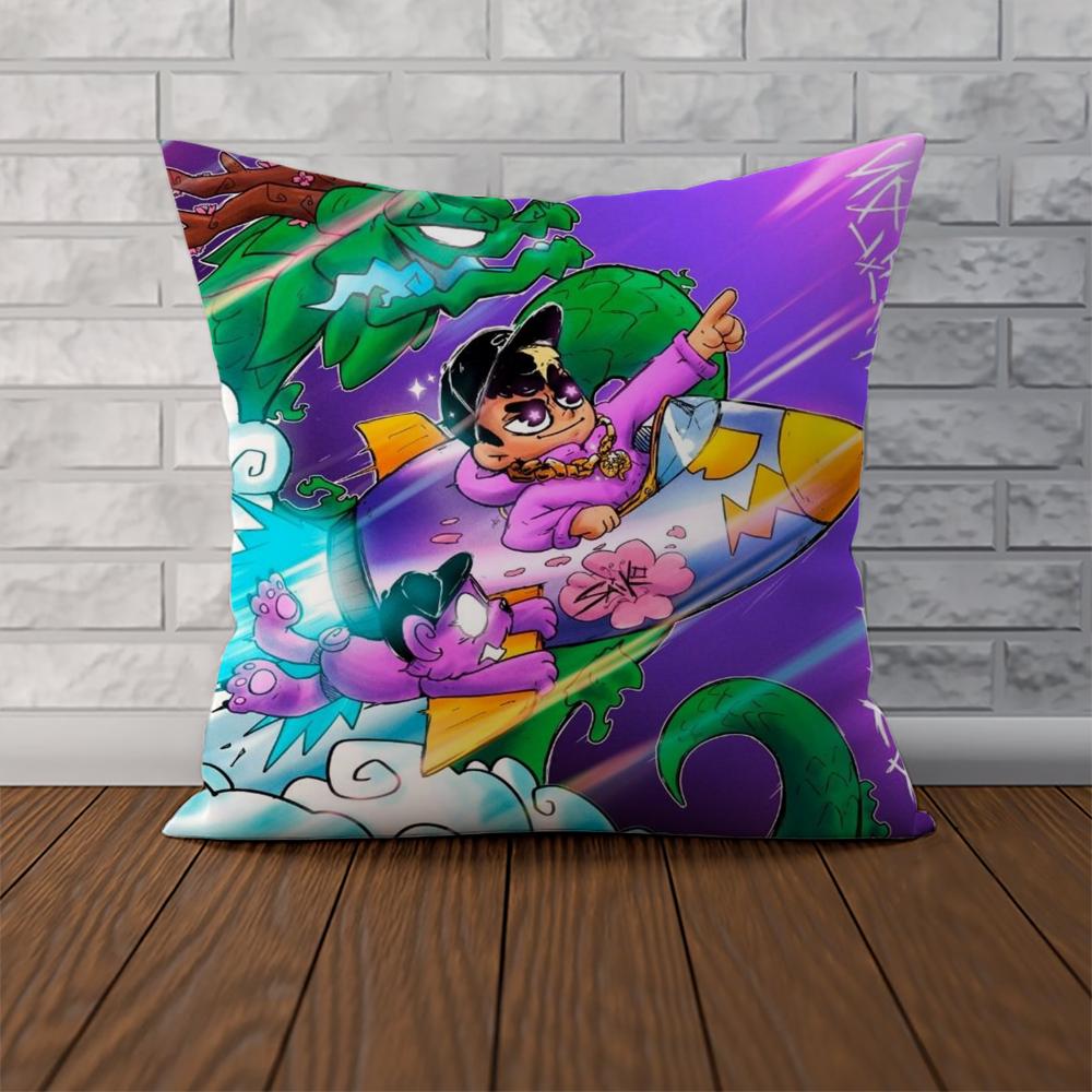 SSaiko Sakura Spanish Pillow Case For Car Sofa Decorative Home Doublesided Print Plush Square Throw Pillow Cushion Cover