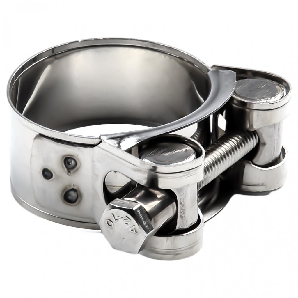 Hose Clamp Heavy Duty Silicone Silver Small Set Screw