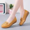 Women's Hollow Out Design Flat Shoes Casual & Breathable Slip On Shoes Women's Comfortable Shoes